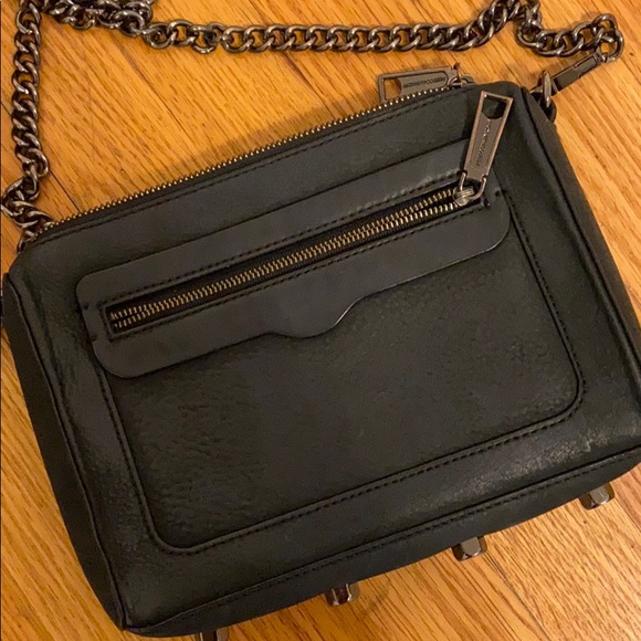 Rebecca Minkoff Black Suede Cross Body - Picture 4 of 8